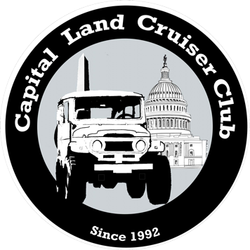 Official Capital Land Cruiser Club logo.